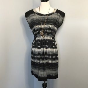 SMOKY GRAY/BLACK DRESS